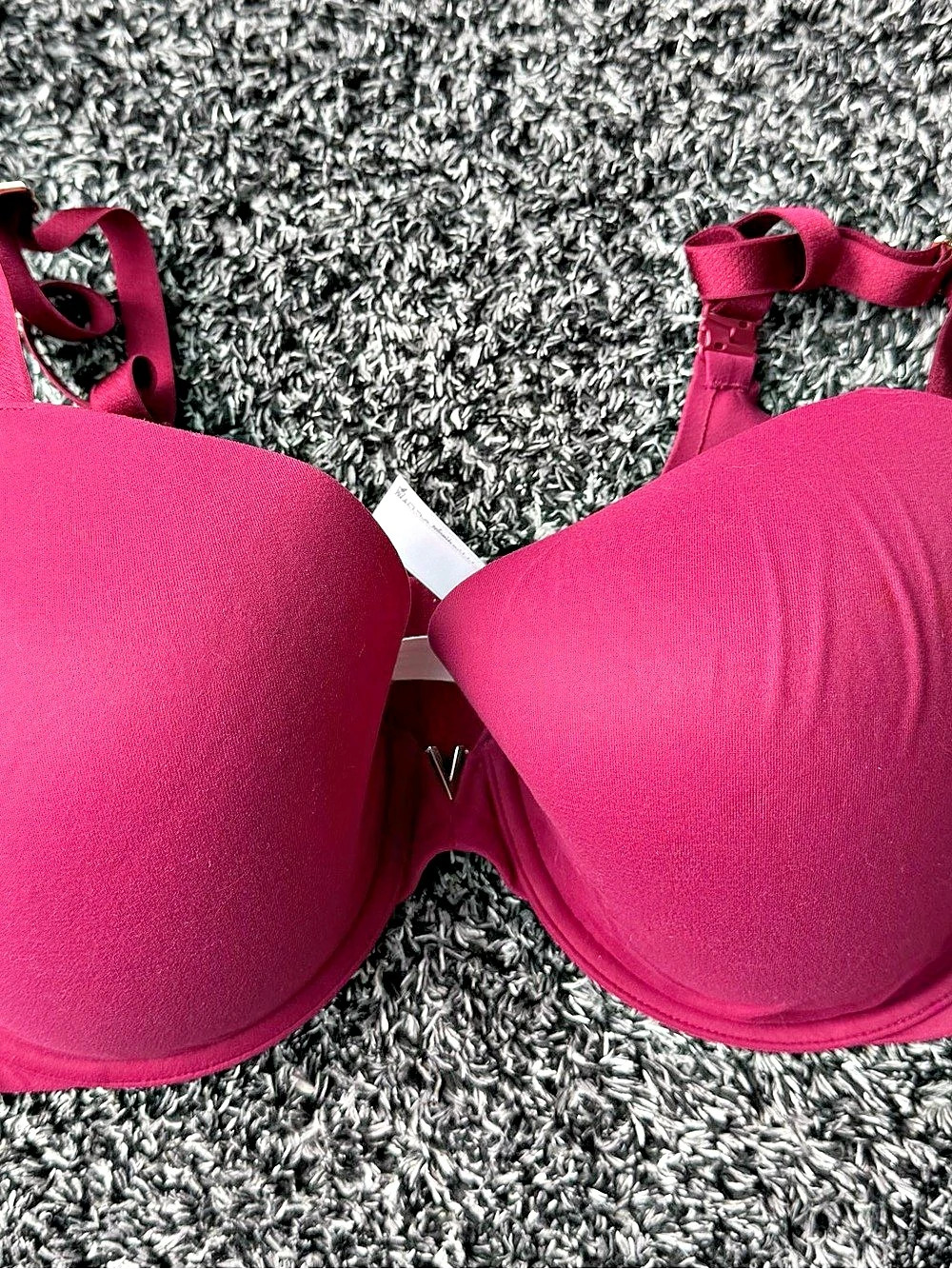 Victoria’s Secret Lined Demi Bra 36G Berry Pink